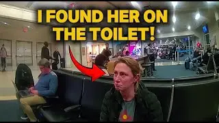 Woman Unlocks New level of DRUNK Before Flight At The Airport!