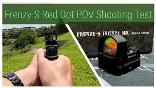 維特內紅點第一人稱射擊Vector optics Frenzy-S Red Dot POV Shooting Test with WE G17 CNC［瞄具系列］
