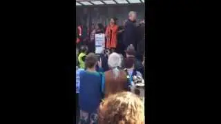 Catherine West's Speech at Refugees Welcome March in Parliament Square on 12 September 2015