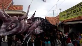 Pesta Budaya Arak - Arakan Blok. Karang Bulu Desa Gebang Mekar 2016