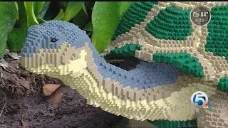 'Nature Connects:' Art with Lego Bricks exhibition