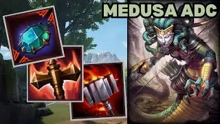 An ADC Play By Play??! - Medusa ADC Smite 2 Gameplay