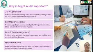 Night Audit Process Review | Front Office Operation| SNS Institutions