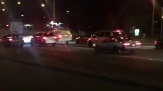 12/06/17 Springvale rd and Princess Highway drags 2:30 am sunday night!!