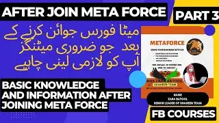 How to create team in meta Force by Using FB marketplace || How To Make Money From Home | meta force