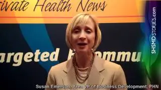 Susan Emerson of PHN at #SHSMD