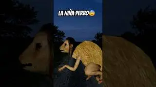 LA NI&Ntilde;A PERRO QUIERE ARRANCAR TUS PIERNAS!😰☠️ #shorts