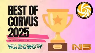 Best of Corvus 2025 - Mejores miniaturas del a&ntilde;o - Warcrow e Infinity.