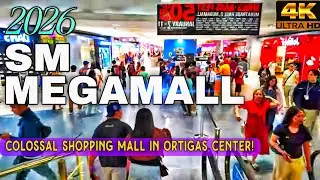 SM Megamall 2026! You Won&rsquo;t Believe How Massive It Is! Ortigas Center Mandaluyong City | Philippines