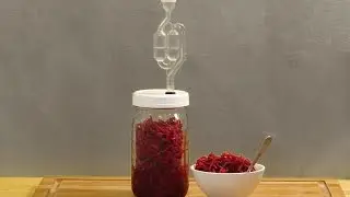 Fermented Cabbage and Beets