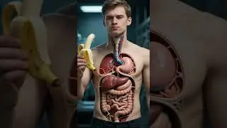 Banana Digestion: The Journey Inside Your Body | 3D Medical Animation