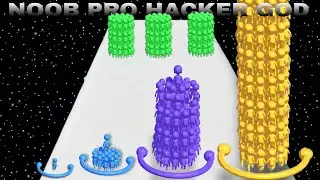 Wow Amazing Gameplay🔑🎮 NOOB VS PRO VS HACKER VS GOD   in Protect Run