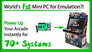 World's 1st Mini PC for Emulation - Best for Arcade Cabinet DIY, Replaces RPi and Save Time & Effort