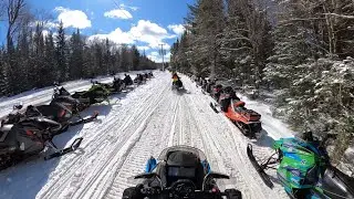2026 Arctic Cat Catalyst 600 and 858 Test Drive Ride Along - Old Forge SnoFest 2025