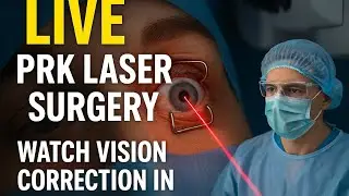PRK Laser (Photorefractive Keratectomy)  surgery video:#laservisioncorrection #ophthalmology #eyes