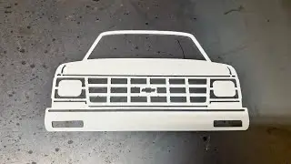 Cnc plasma cut front end silhouette of first gen s10