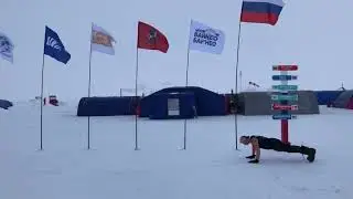 2019 Bare Chest Calendar - 25 Push-Ups @ North Pole (Barneo Ice Camp)