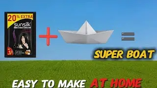 Shampoo😮से चलने वाली 🚢 Boat // घर🏠पर बनाओ // Easy to make #craft #howtomake  #ship 