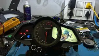 Ns200 Speedometer Repair And Image modify #ns200modify #ns200speedometerservice