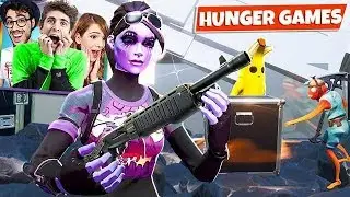 FORTNITE: LA MAPPA DEGLI HUNGER GAMES!! - w/Two Players One Console & Pietro