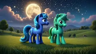 Four Magic Ponies Gallop the Stars | Imaginative Song for Kids | Nursery Rhymes and Fantasy Play