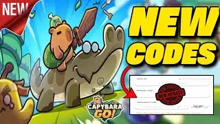 Capybara Go‼️ Redeem Codes 2025 - Capybara Go March Promo Codes Redeem - Best Codes For Reward