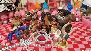 Toy ASMR🐻Unboxing Moana FigureㅣDisney Toy ASMR No Talkingㅣ모아나 피규어 언박싱