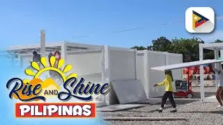 Mga modular shelter para sa mga Cebuanong apektado ng lindol, nai-turn over na ng DHSUD