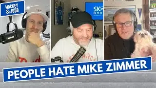 Former Minnesota Vikings head coach Mike Zimmer is catching strays