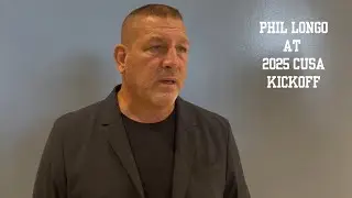 Sam Houston Head Coach Phil Longo Speaks to Media at 2025 Conference USA Football Kickoff