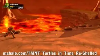 TMNT: Turtles in Time Re-Shelled Walkthrough - Scene 4: Prehistoric Turtlesaurus