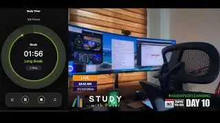 Day 10 &ndash; Silent Study With Me | Week 2 | #100Days StudyWithPeter