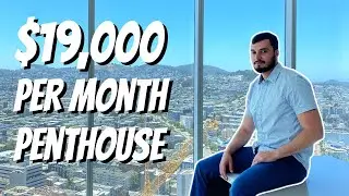Inside a $19,000 per month San Francisco PENTHOUSE with Amazing City Views!