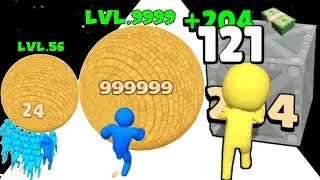 Rescue Push 3D vs Push Harder 3D - Walkthrough Asmr Game (Max Level) New Update