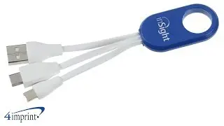Union Light Up Logo Duo Charging Cable - Custom Charging Cable by 4imprint Canada