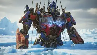 Giant Optimus Prime Found Frozen Beneath Arctic Ice | The Ultimate ASMR Transformer Restoration