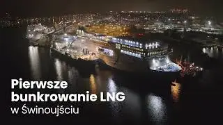 Pierwsze bunkrowanie LNG w Świnoujściu | TT-Line