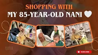 Market Day With Nani | Baby Milestone | India Trip Memories 🤍 |