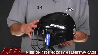 Mission 1505 Hockey Helmet with Cage