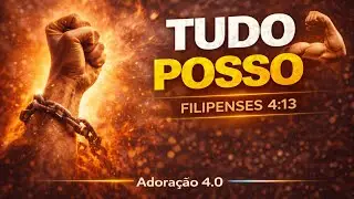 Tudo Posso 💪 Louvor Gospel para malhar | Filipenses 4:13 | Adoração 4.0