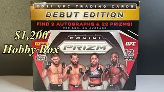 UFC Prizm Hobby Box Opening ($1,200)