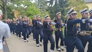 Notre Dame Marching Band - March out 10/12/24 vs Stanford.