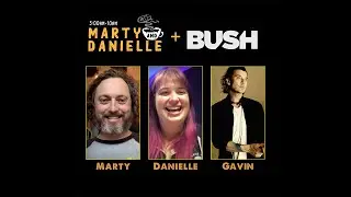 Marty & Danielle with Gavin Rossdale of Bush!