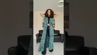 My First Hand-Knit Coat! 🧶🔥