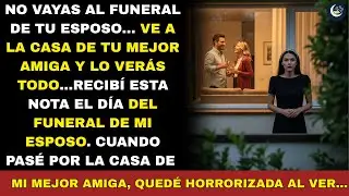 “No vayas al funeral. Ve a casa de tu mejor amiga”. Fui… y descubrí a mi esposo.