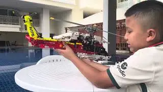 Review Lego Airbus H175 helicopter 42145 😁😁❤️