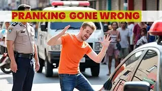 PRANKING GONE WRONG in the Philippines disrespectful influencer Vitaly arrested, harassing Filipinos