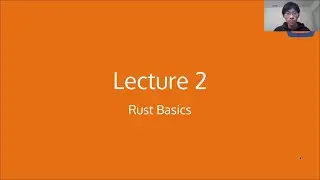 SP26 CS 128 Honors Lecture 2 - Rust Basics