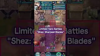 Fire Emblem Heroes Limited Hero Battles Day 3: Shez VS Legendary Xander #feh #fireemblem