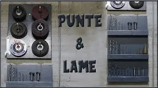 PANNELLO PER LAME E PUNTE TRAPANO fai da te